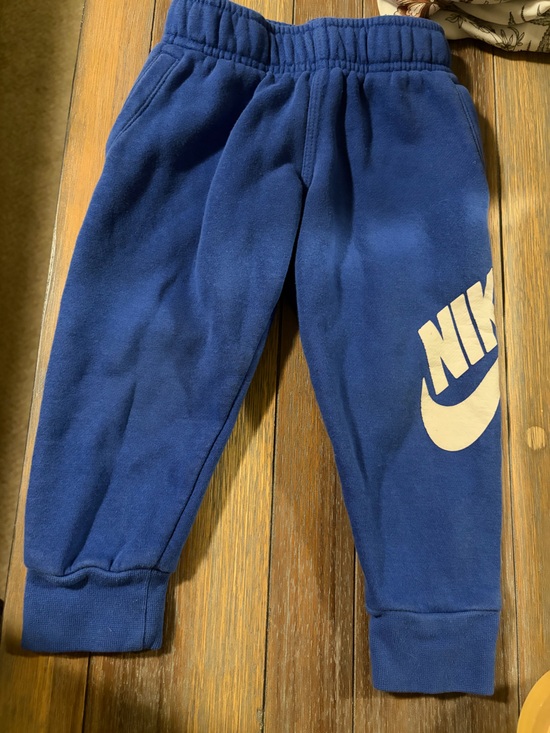 Nike Other - Nike Kids Blue Sweat Joggers with White Logo 2T